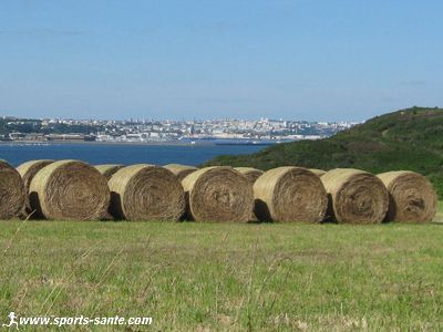 Photo de Brest depuis la pointe des Espagnols